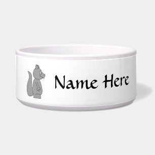 Comedero Ardilla gris linda