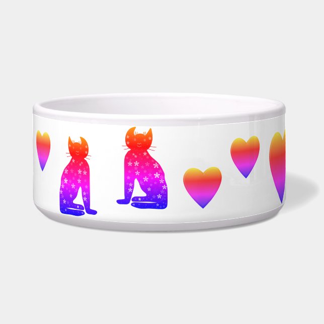 Comedero Art, Clipart Cute Cat (Frente)