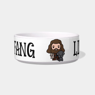 Comedero Arte de Personajes de Hagrid y Fang de Dibujos Ani