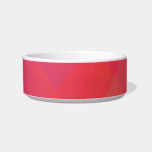 Comedero Arte rosa, naranja, moderno, sencillo, fresco y de