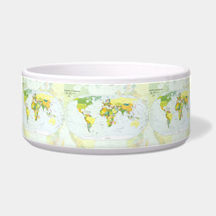 Comedero Atlas del País del Mapa Mundial
