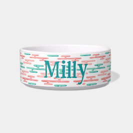 Comedero Auspicious Cloud Bands in Teal and Flamingo