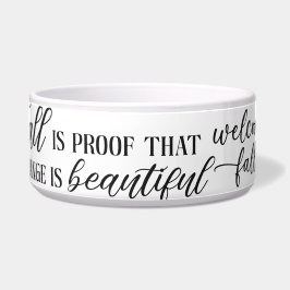 Comedero Autumn Vibes Pet Feeding Bowls