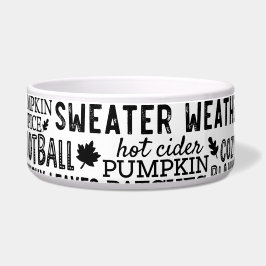 Comedero Autumn Vibes Pet Feeding Bowls