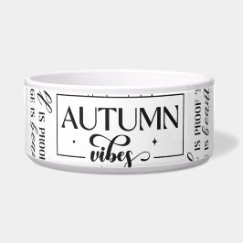Comedero Autumn Vibes Pet Feeding Bowls