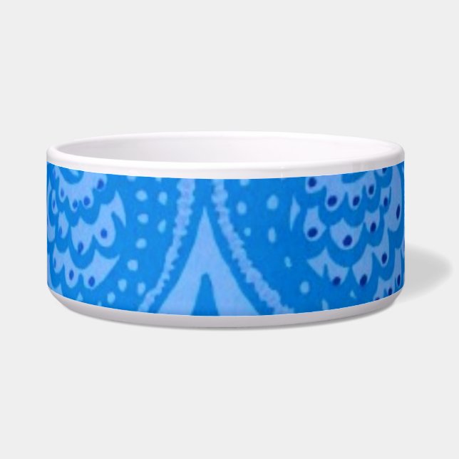 Comedero Aves pavos reales orientales azules (Frente)