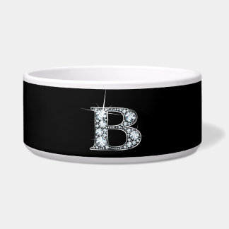 Comedero B Script "Diamond Bling" Pet Bowl