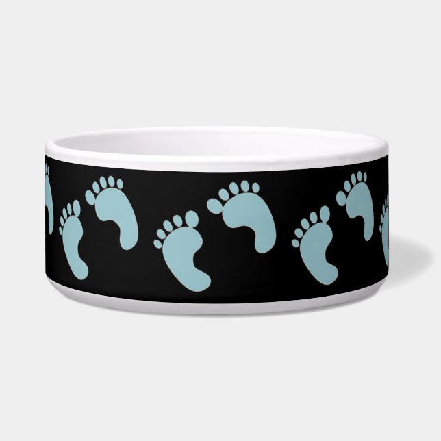 Comedero Baby Footprints Pet Bowl (Frente)