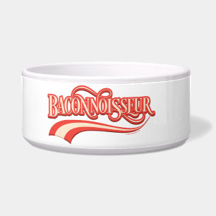 Comedero Baconnoisseur (amante del tocino) bowl