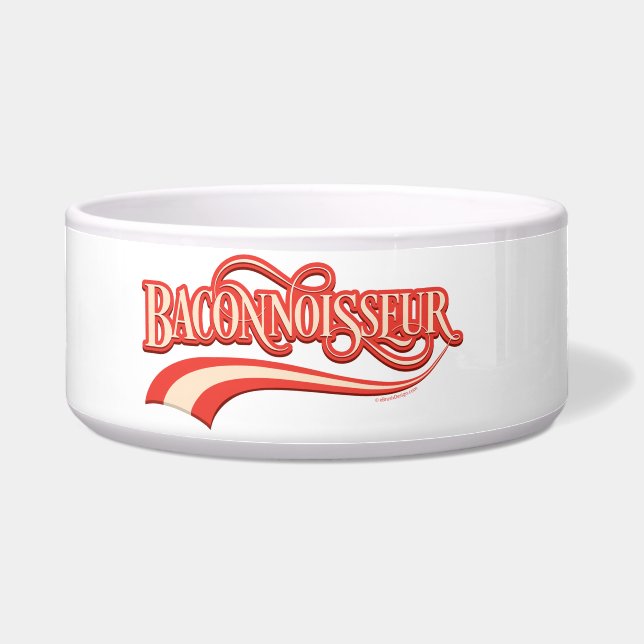 Comedero Baconnoisseur (amante del tocino) bowl (Frente)
