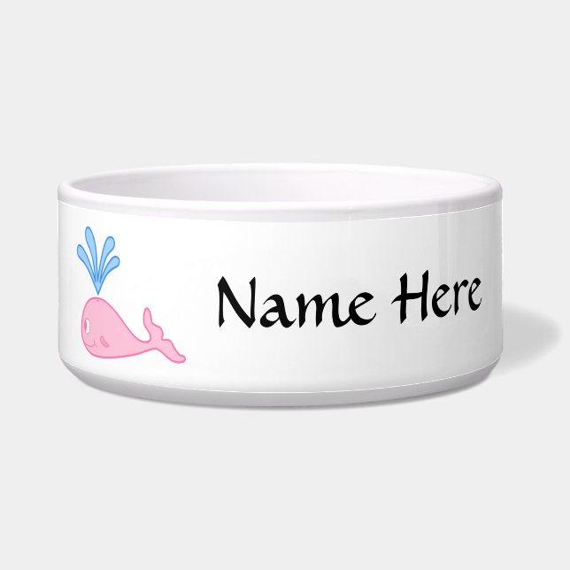 Comedero Ballena rosada (Frente)