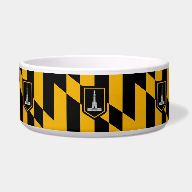 Comedero Baltimore Flag Pet Bowl (Frente)