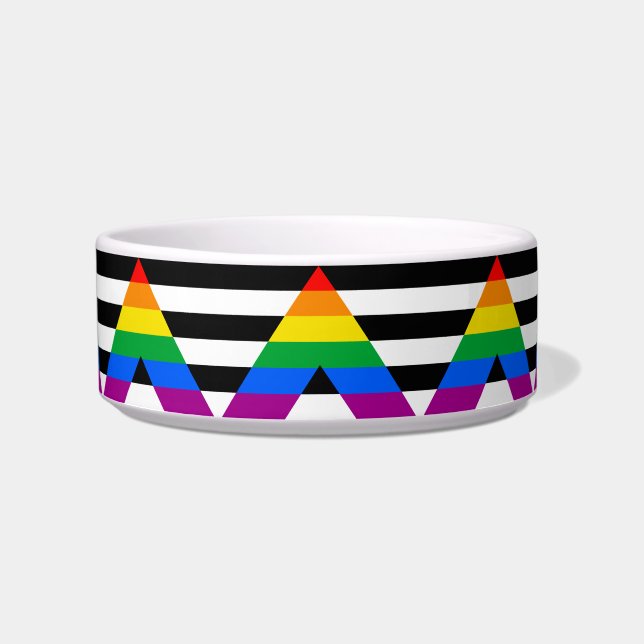 Comedero Bandera de aliado LGBTQ+ (Frente)