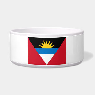 Comedero Bandera de Antigua y Barbuda