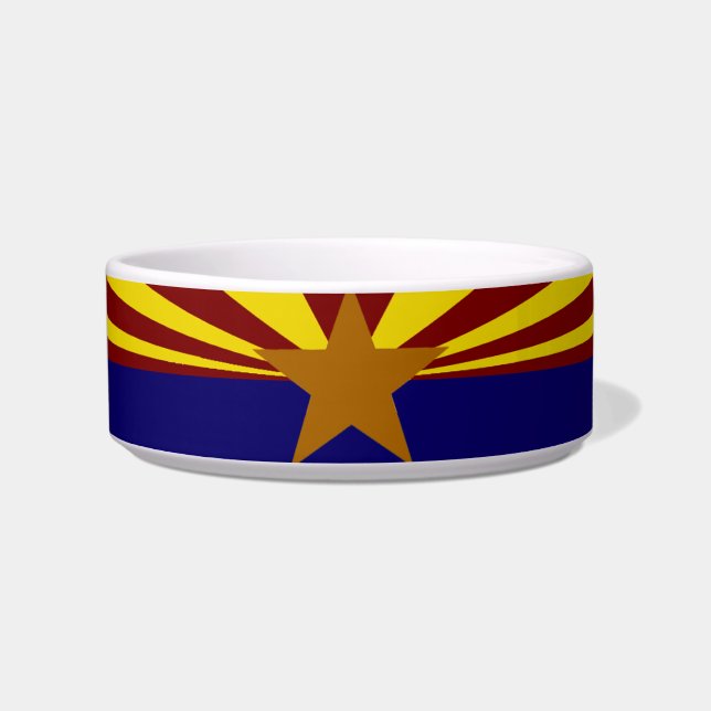 Comedero bandera de Arizona (Frente)