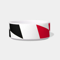 Bandera de Baviera con patrón de diamante negro ro
