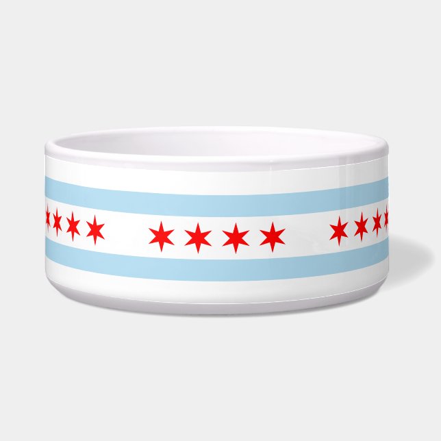 Comedero Bandera de Chicago (Illinois) (Frente)