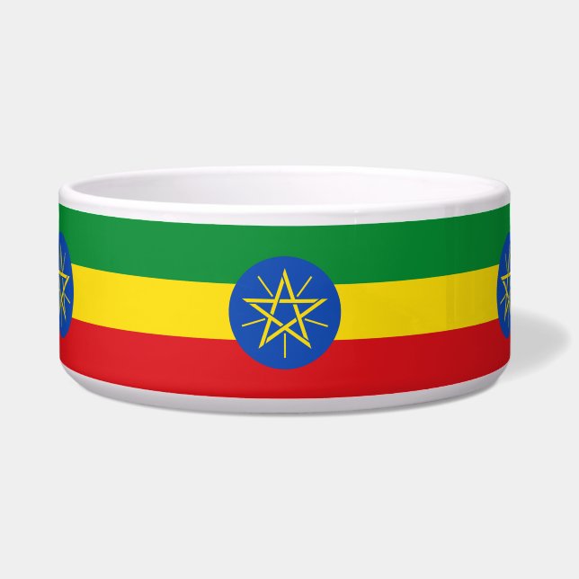 Comedero Bandera de Etiopía (Frente)
