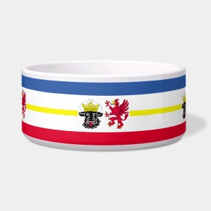 Comedero Bandera de Mecklenburg-Western Pomerania Bowl