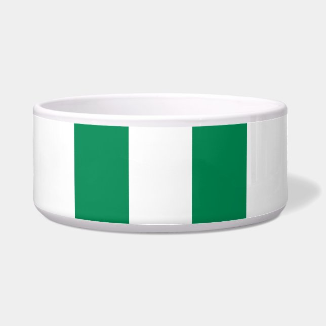 Comedero Bandera de Nigeria (Frente)