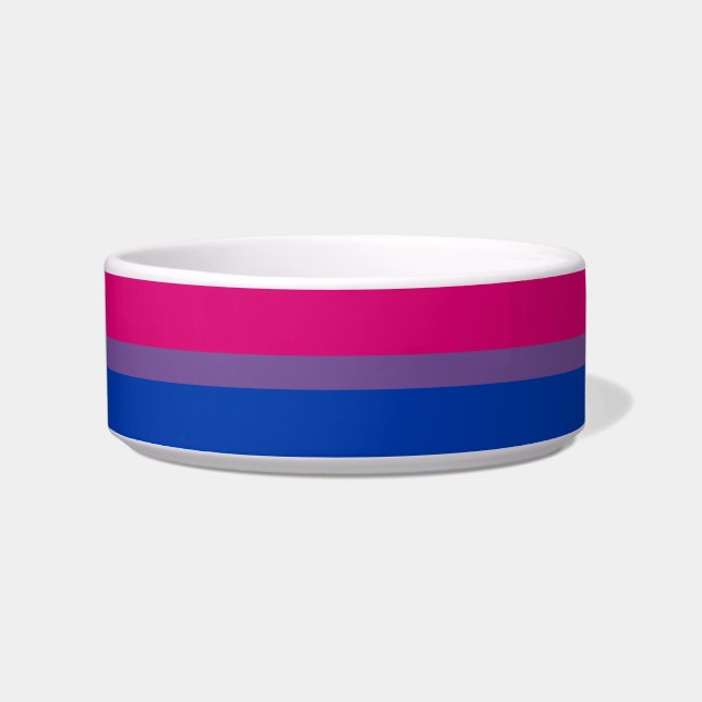 Comedero Bandera de orgullo bisexual (Frente)