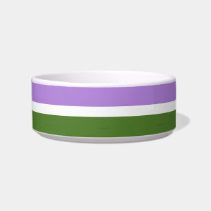 Comedero Bandera de orgullo genderqueer de SlipperyJoe's la