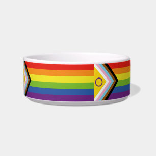 Comedero Bandera de orgullo intersexual de SlipperyJoe's fo