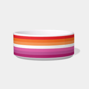 Comedero Bandera de Orgullo Lesbiano