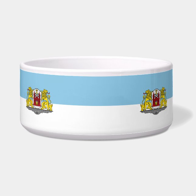 Comedero Bandera de Riga, Letonia Bowl (Frente)