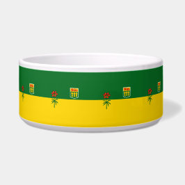 Comedero Bandera de Saskatchewan