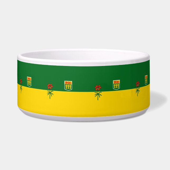 Comedero Bandera de Saskatchewan (Frente)