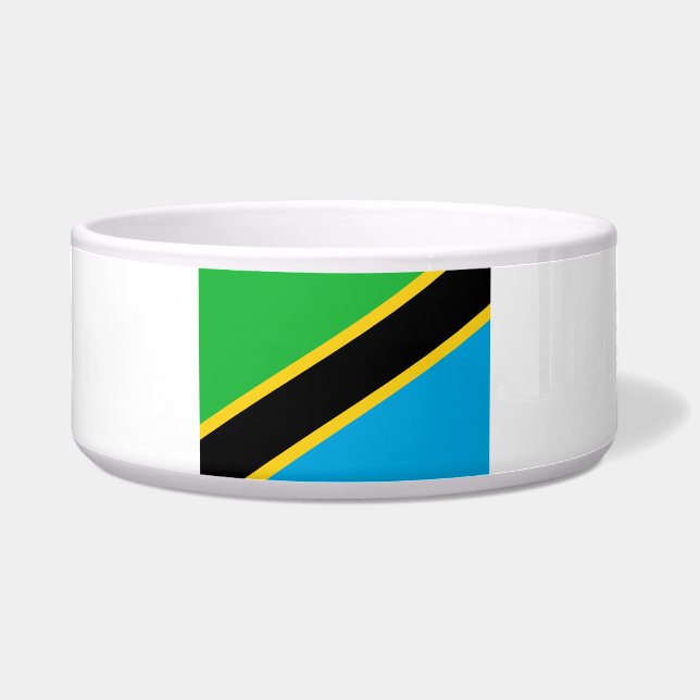 Comedero Bandera de Tanzania (Frente)