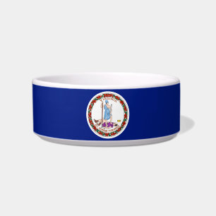 Comedero bandera de Virginia