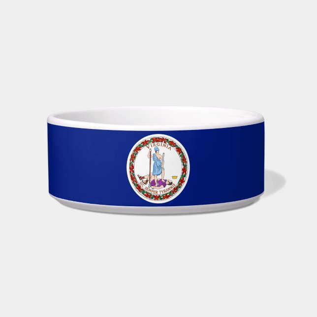 Comedero bandera de Virginia (Frente)