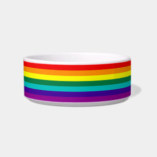 Comedero Bandera del Orgullo Arcoiris de 7 bandas