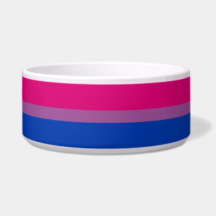 Comedero Bandera del Orgullo Bisexual