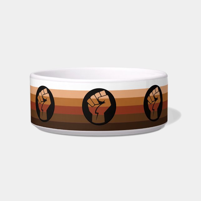 Comedero Bandera del Orgullo de las POC (Frente)