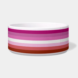 Comedero Bandera del Orgullo Lesbiano LGBTQ