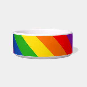 Comedero Bandera del orgullo LGBTQ+, colores del orgullo ga