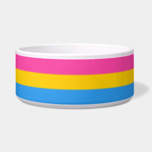 Comedero Bandera del orgullo pansexual caído