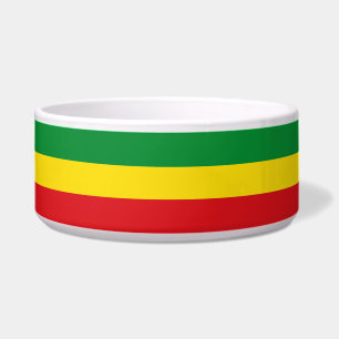 Comedero Bandera rastafariana rasta etíope