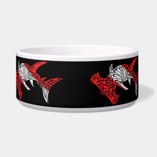 Comedero Bandera Tribal Scuba Hammerhead Pet Bowl