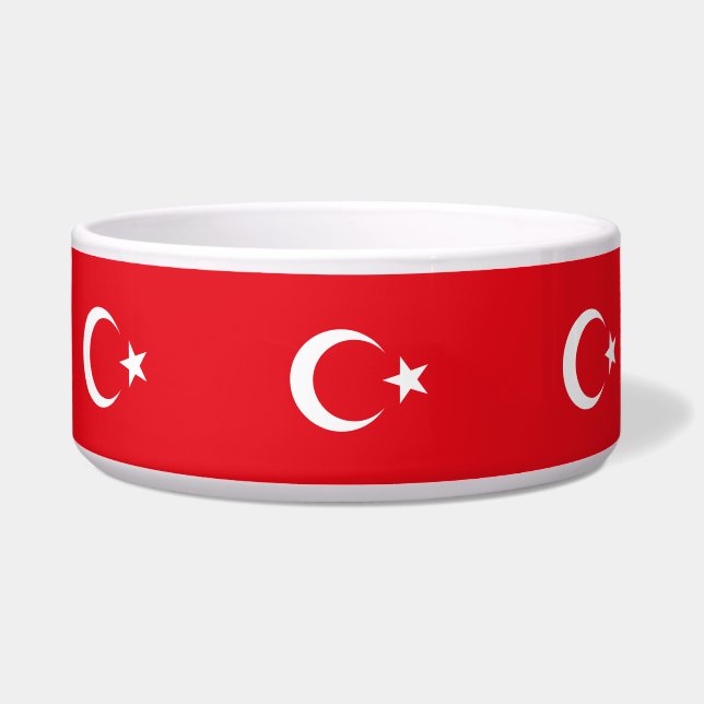 Comedero Bandera turca (Turquía) (Frente)