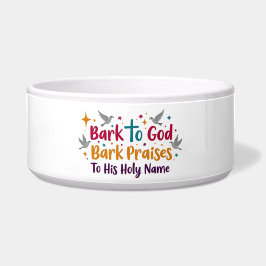 Comedero Bark To God Dog Bowl