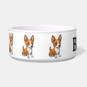Comedero Basenji Lindo Personalizado