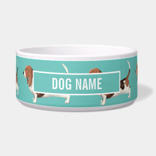 Comedero Basset Hound Dog Bowl