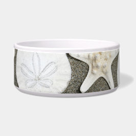 Comedero Beach X's and O's Photo Pet Bowl