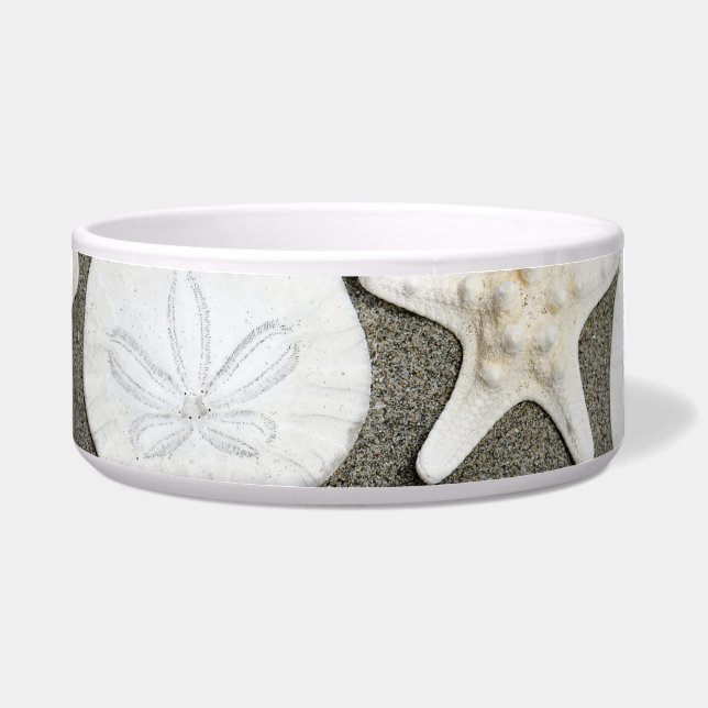 Comedero Beach X's and O's Photo Pet Bowl (Frente)