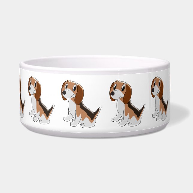 Comedero Beagle Dog Design (Frente)