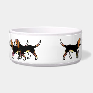 Comedero Beagle feliz